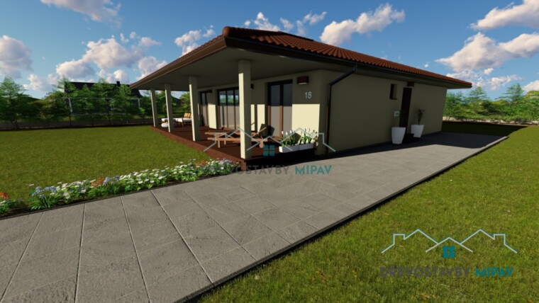 Nízkoenergetický Bungalov Lenka