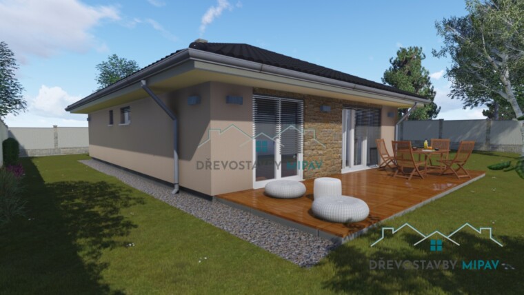 Nízkenergetický Bungalov Klára