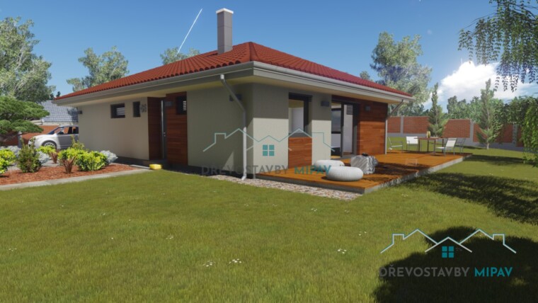 Nízkoenergetický Bungalov Milka