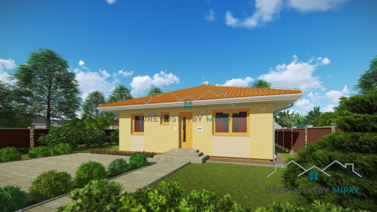 Nízkoenergetický Bungalov Marianna
