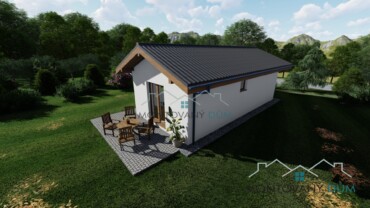 Zahradní nízkoenergetický domek č. 1